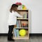 Flash Furniture Wooden 3 Section School Classroom Storage Cabinet MK-STRG001-GG - alternate 4